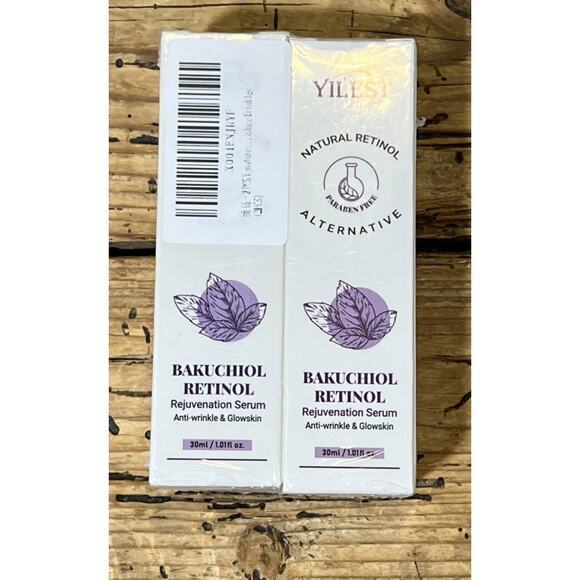 Bakuchiol Retinol Rejuvenation Serum - Antiwrinkle & Glowskin 1oz - 2 Pack - Picture 2 of 4